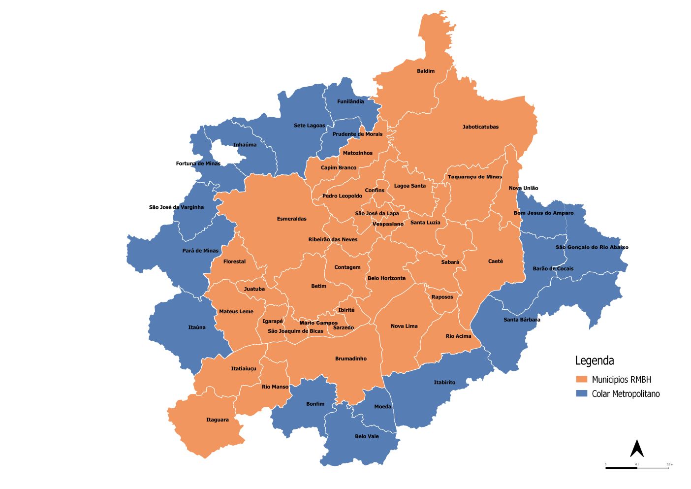 mapa conheca RMBH