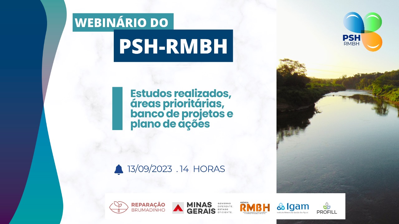 Agência Metropolitana realiza webinário preparatório para oficina do Plano de Segurança Hídrica