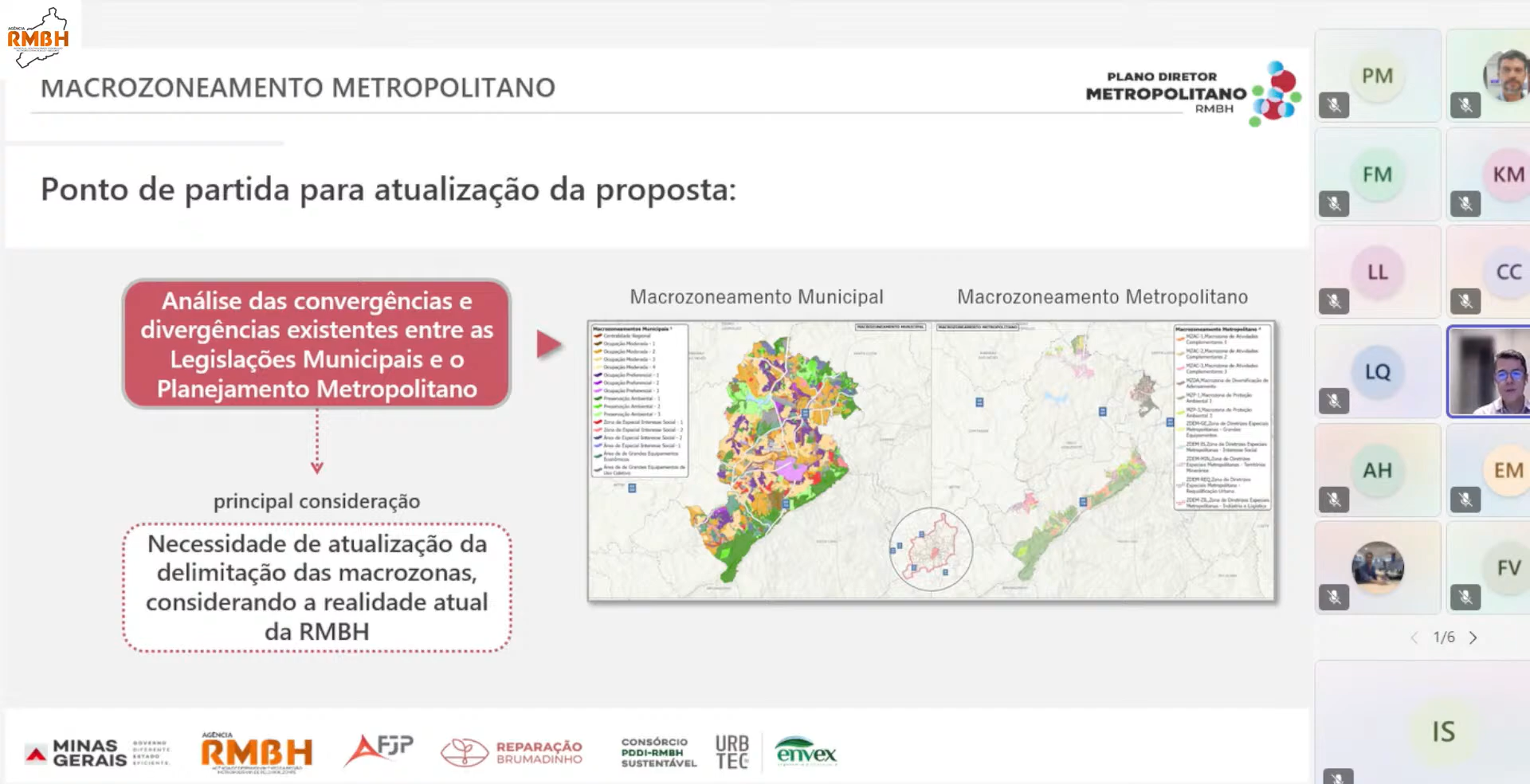 Governo de Minas conclui oficinas sobre o Macrozoneamento do PDUI